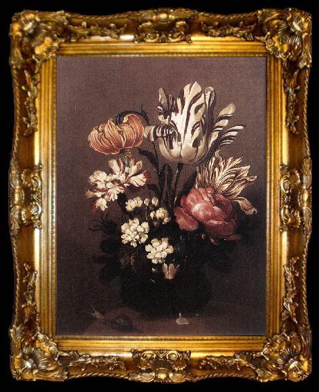 framed  BOLLONGIER, Hans Flower Piece, ta009-2